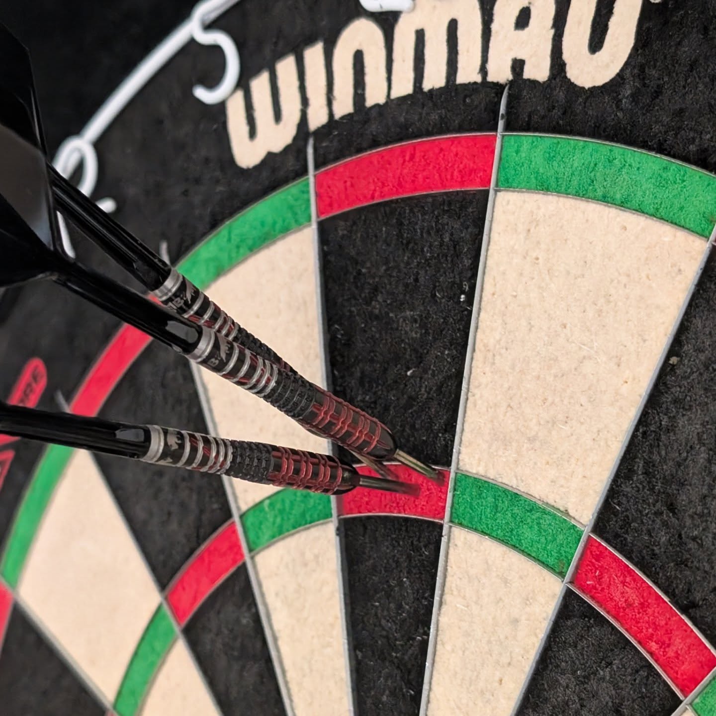 Three darts in a treble 20